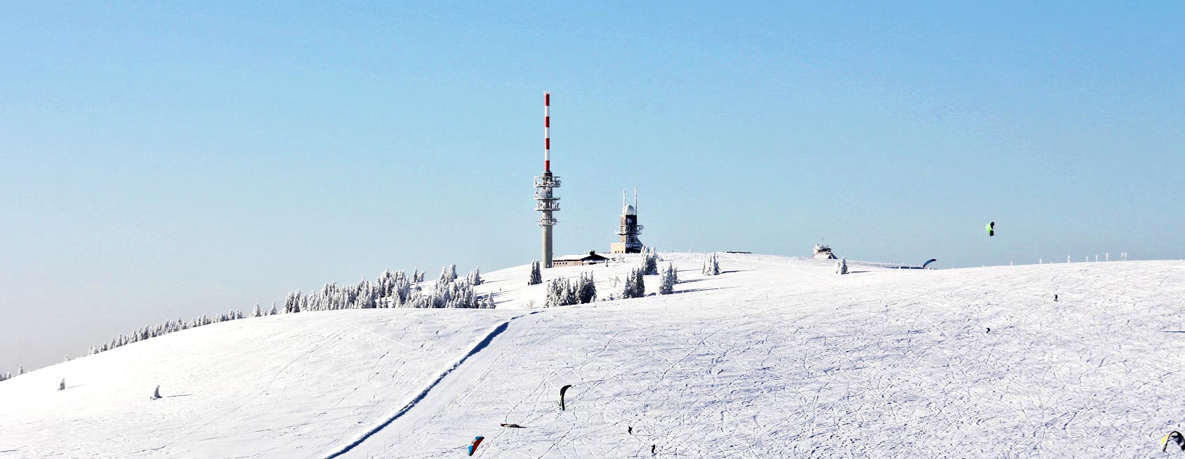 Feldberg - im Skigebiet am Feldbergturm